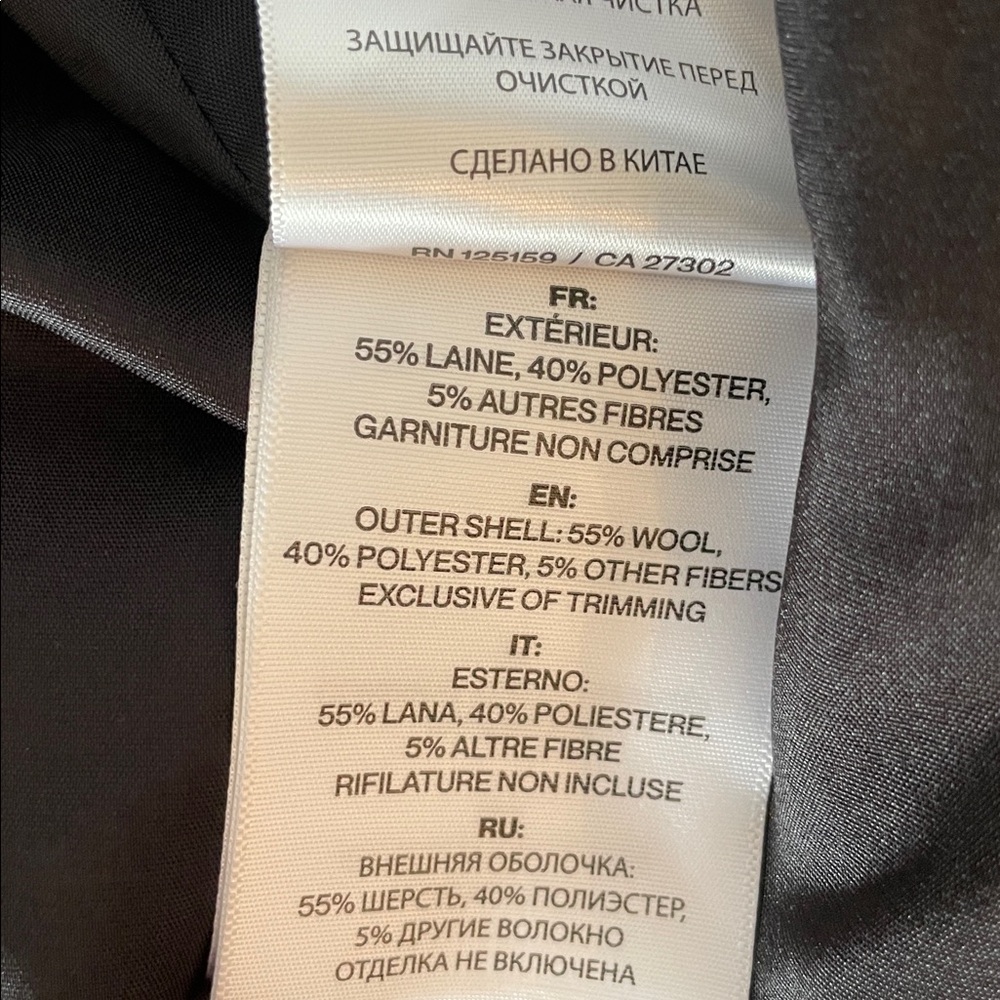 Soia & Kyo Chocolate Brown Knee-Length Wool Blend Coat - Picture 8 of 8